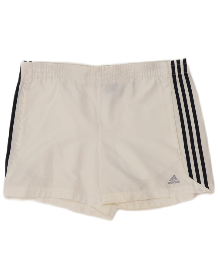 Męskie spodenki sportowe Adidas Clima 365, małe, białe, poliestrowe
