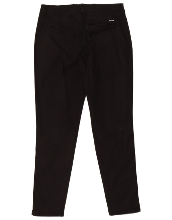 Damskie spodnie Chino Guess W31 L29 Czarne z Lyocellu