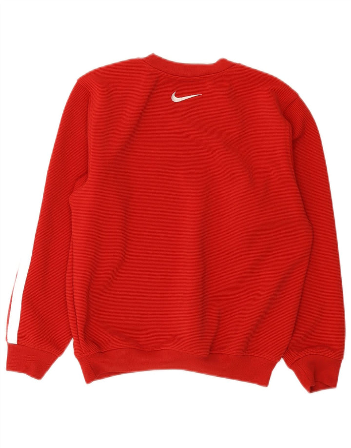 Bluza chłopięca Nike 9-10 lat, mała, czerwona, poliester