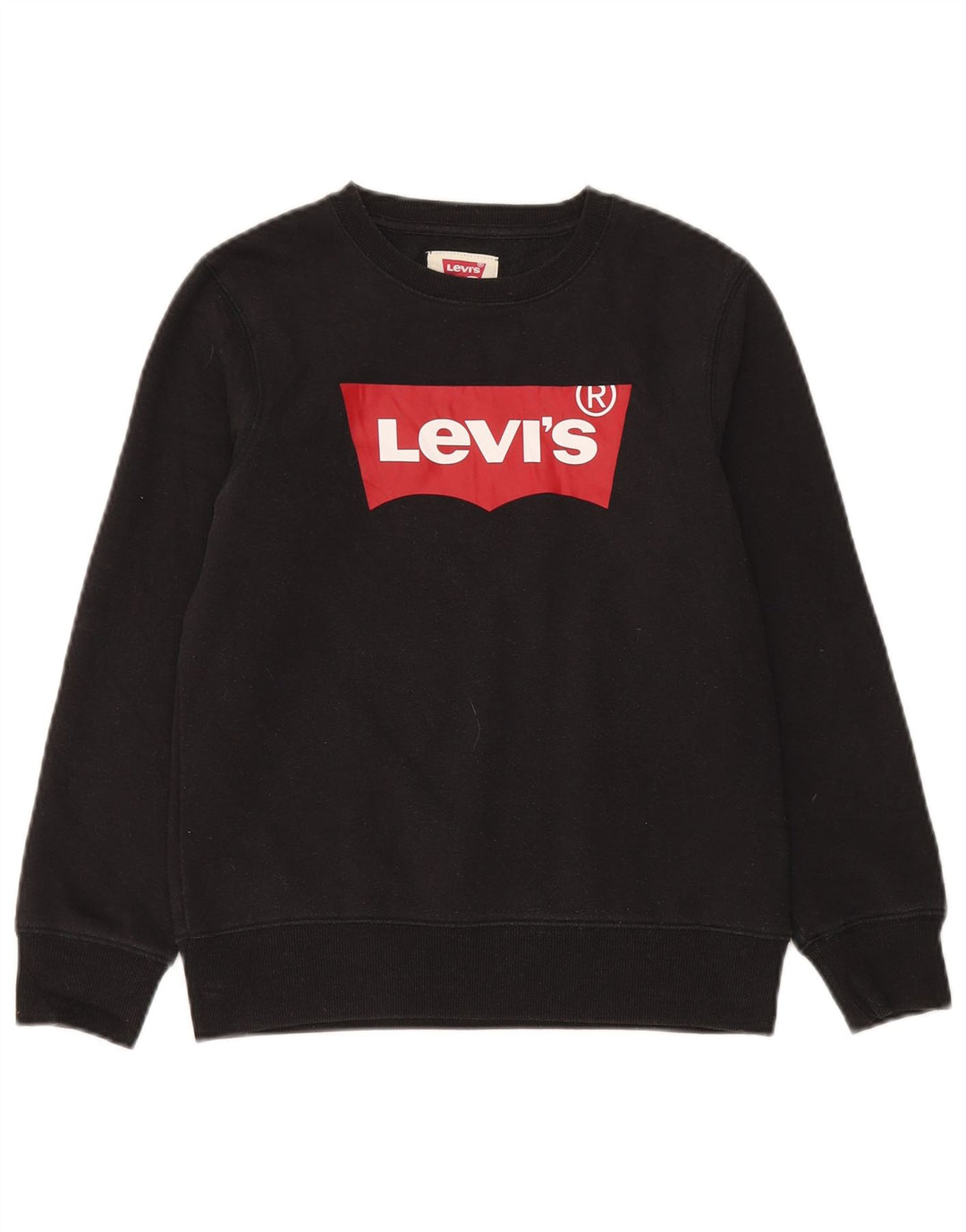 Bluza chłopięca Levi's z grafiką, 11-12 lat, czarna bawełna