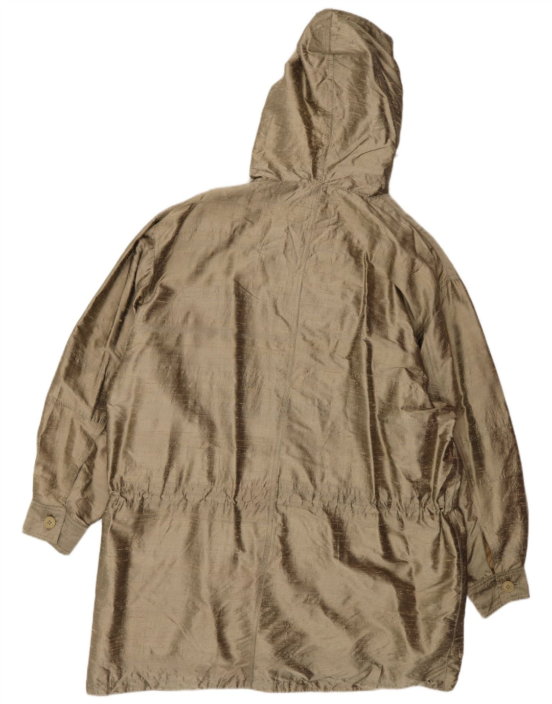 Damski płaszcz oversize z kapturem OLIVER BY VALENTINO IT 44 średni beż