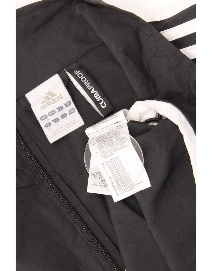 Adidas Męskie Clima Proof Pullover Dres Top UK 34/36 Mały Czarny