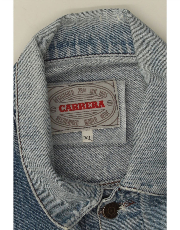 Damska kurtka dżinsowa Carrera UK 42 XL niebieska