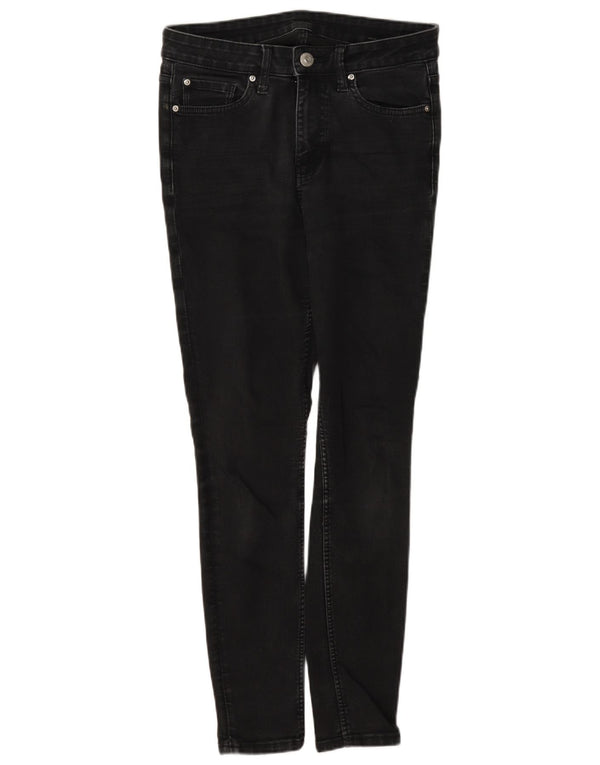 Marks & Spencer Damskie Skinny Jeans UK 10 Small W26 L27 Szara bawełna