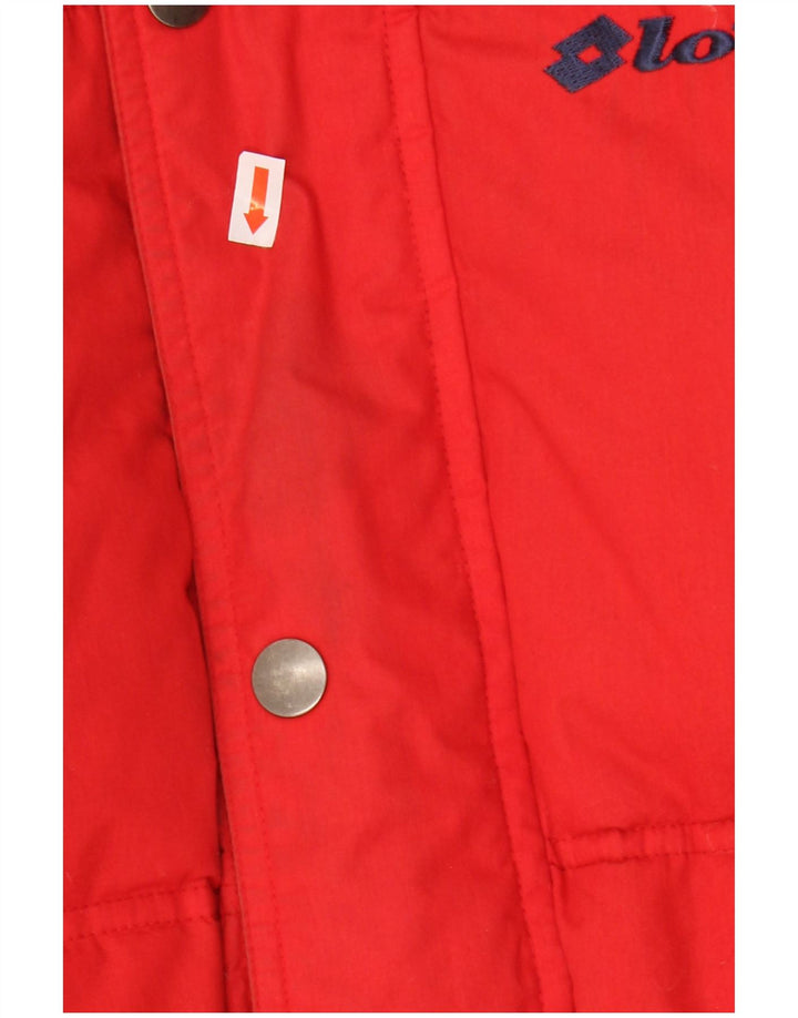 LOTTO Mens Loose Fit Reversible Padded Jacket UK 38 Medium Navy Blue