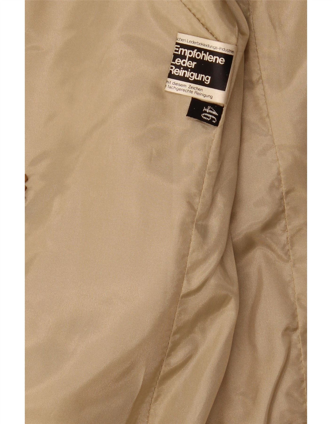 VINTAGE Womens Suede Jacket EU 46 XL Brown Leather Vintage Vintage and Second-Hand Vintage from Messina Hembry 