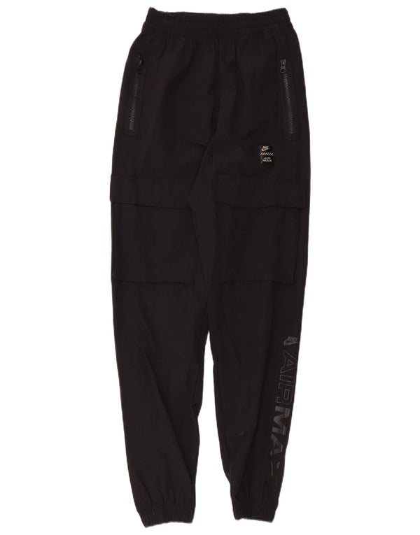 Damskie spodnie dresowe Nike Graphic Cargo Joggers UK 4 XS Czarny nylon