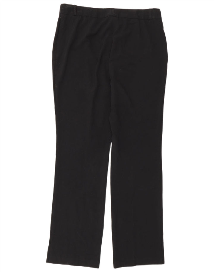 Damskie spodnie garniturowe Marks & Spencer UK 14 Medium W34 L34 Czarne