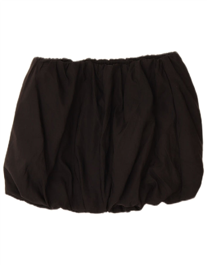 Spódnica damska Zara Mini Bubble UK 14 Średni czarny poliamid
