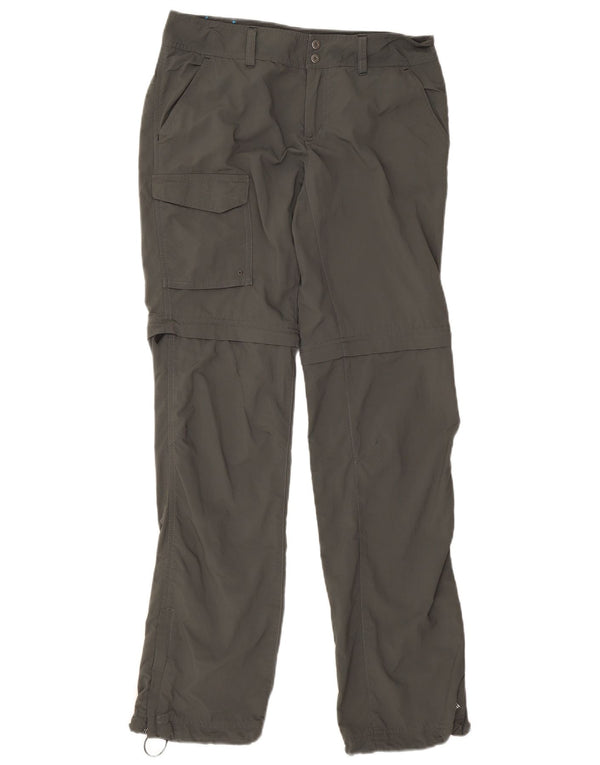 Damskie spodnie turystyczne Columbia Omni-Shade US 6 Medium W30 L32 Szare