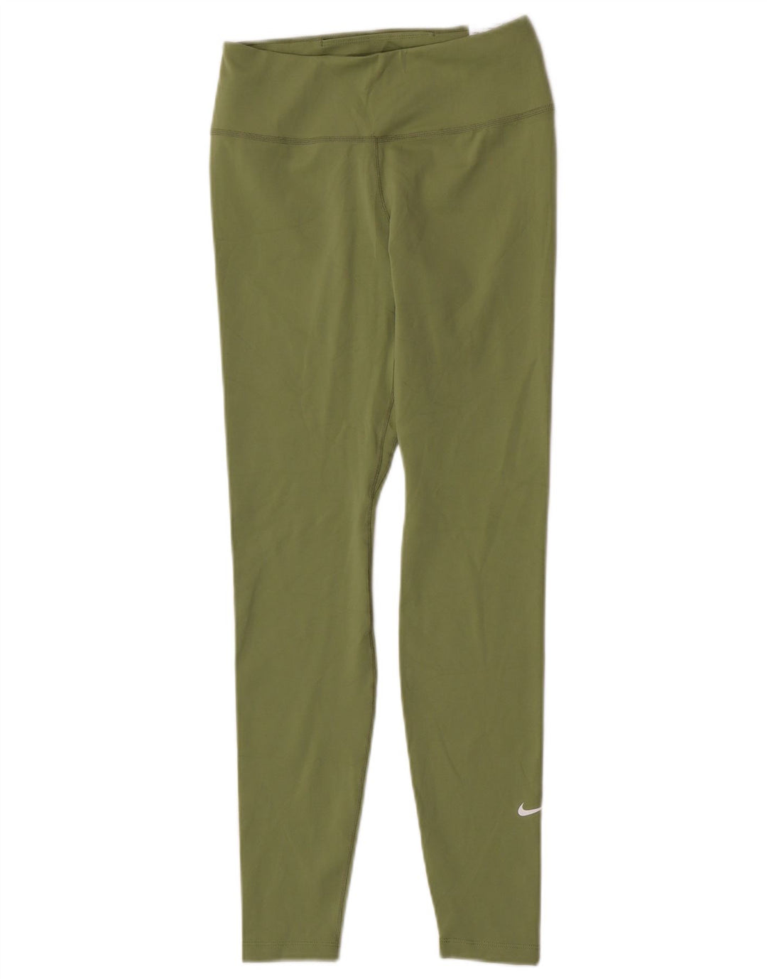 Damskie legginsy Nike Dri Fit UK 10, małe, zielone, poliestrowe