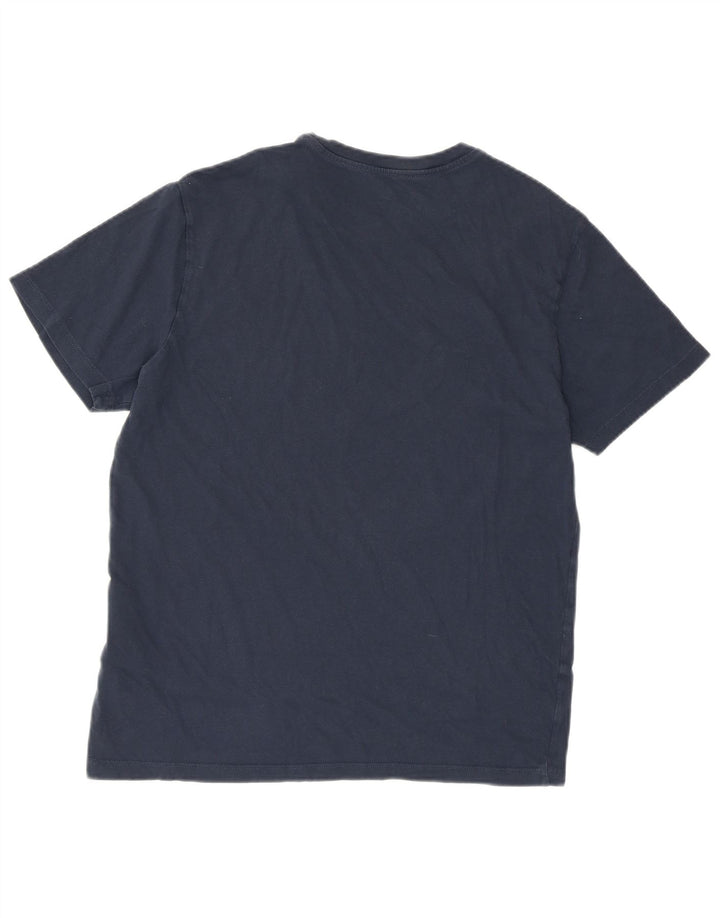 Męski T-shirt z grafiką LEVI'S, średni, granatowy, bawełniany