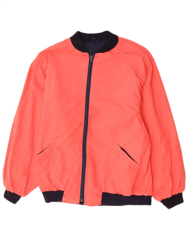 Męska kurtka bomberka VINTAGE UK 36 Small Pink Cotton