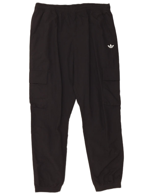 Męskie spodnie dresowe Adidas Cargo Joggers XL Czarny poliester