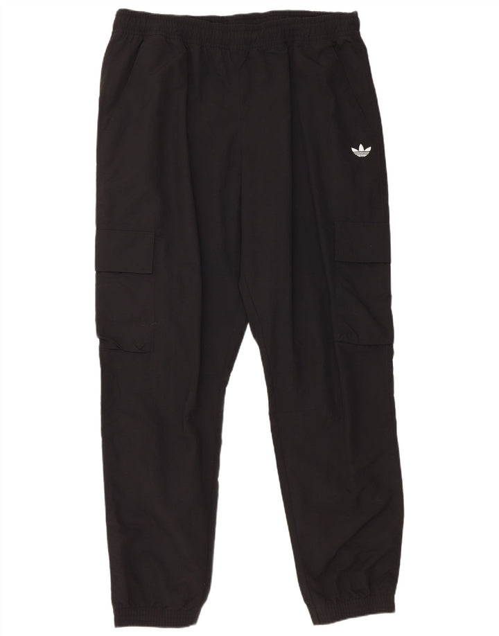 Męskie spodnie dresowe Adidas Cargo Joggers XL Czarny poliester
