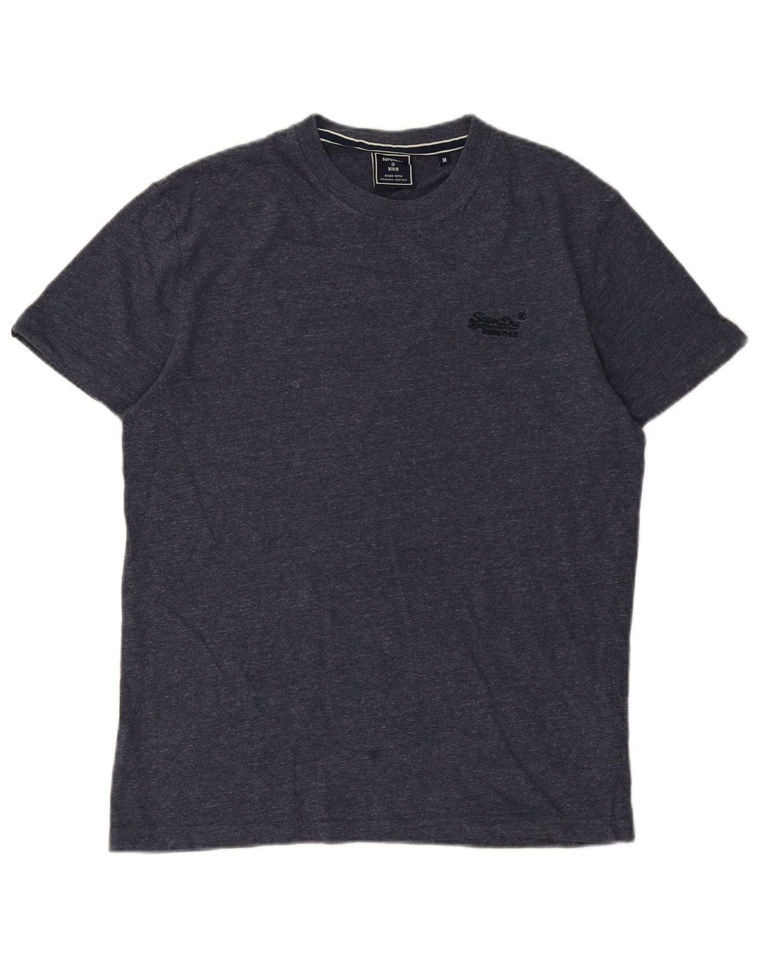 T-shirt męski Superdry, średni, granatowy, bawełniany