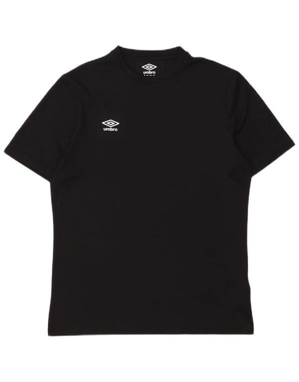 T-shirt męski Umbro Top, średni czarny poliester