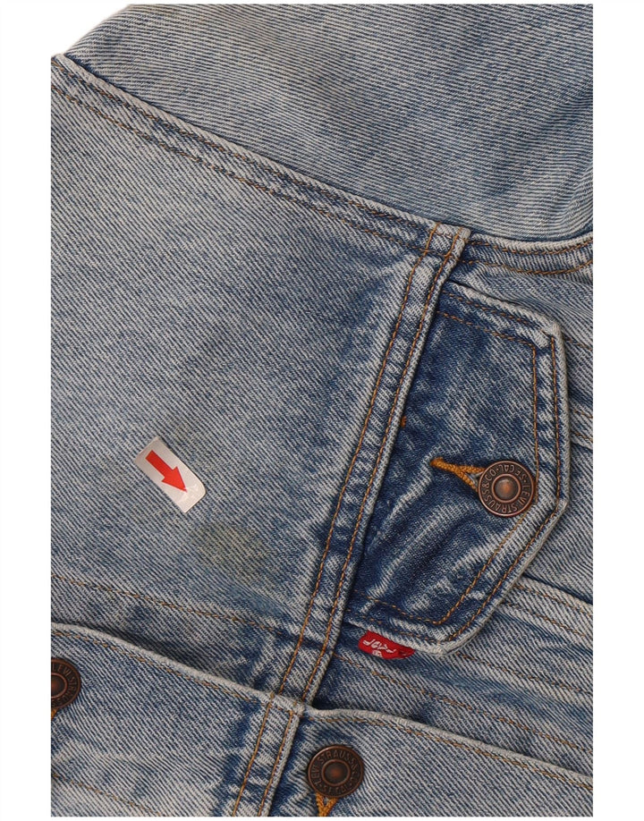 Damska kurtka dżinsowa LEVI'S UK 10, mała, niebieska, bawełniana