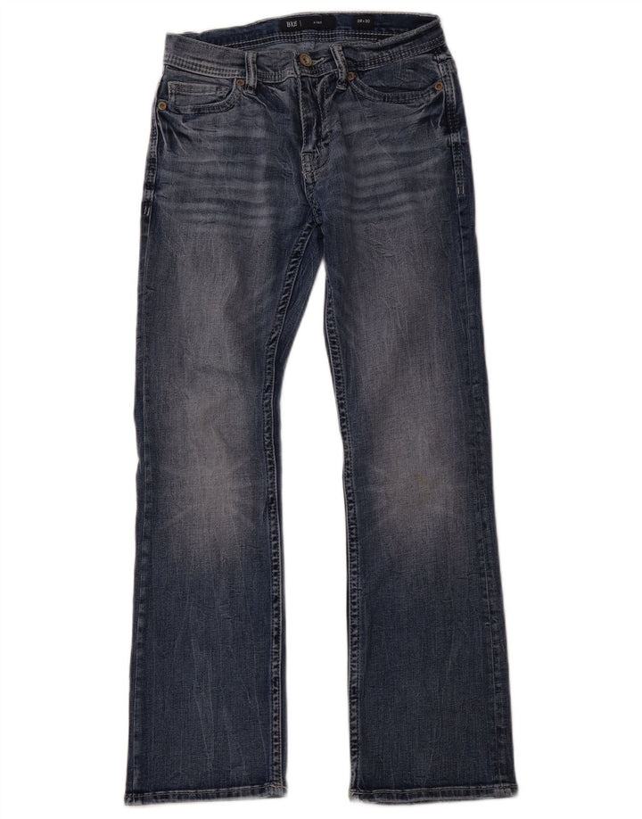 Damskie jeansy BKE Aiden Bootcut W28 L30 Granatowa bawełna