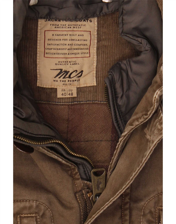Marlboro Classics Męska kurtka użytkowa IT 48 Medium Khaki Cotton