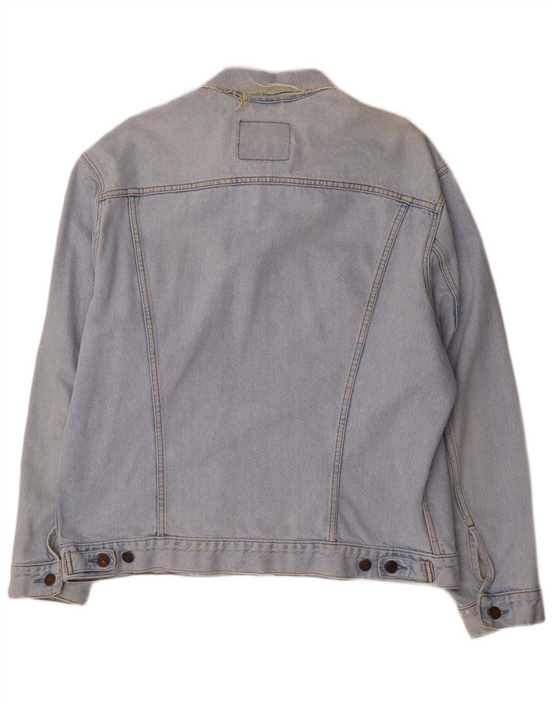 Męska kurtka dżinsowa Levi's UK 42 XL, niebieska, bawełniana