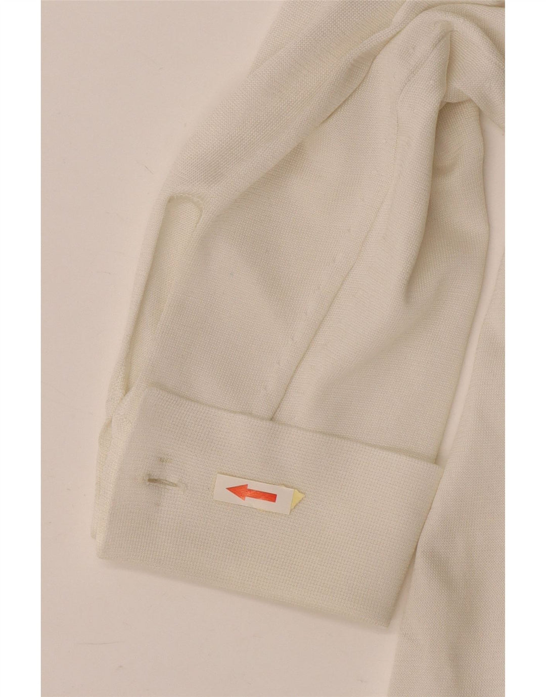 Damska bluzka oversize z długim rękawem w stylu vintage, duża, biała