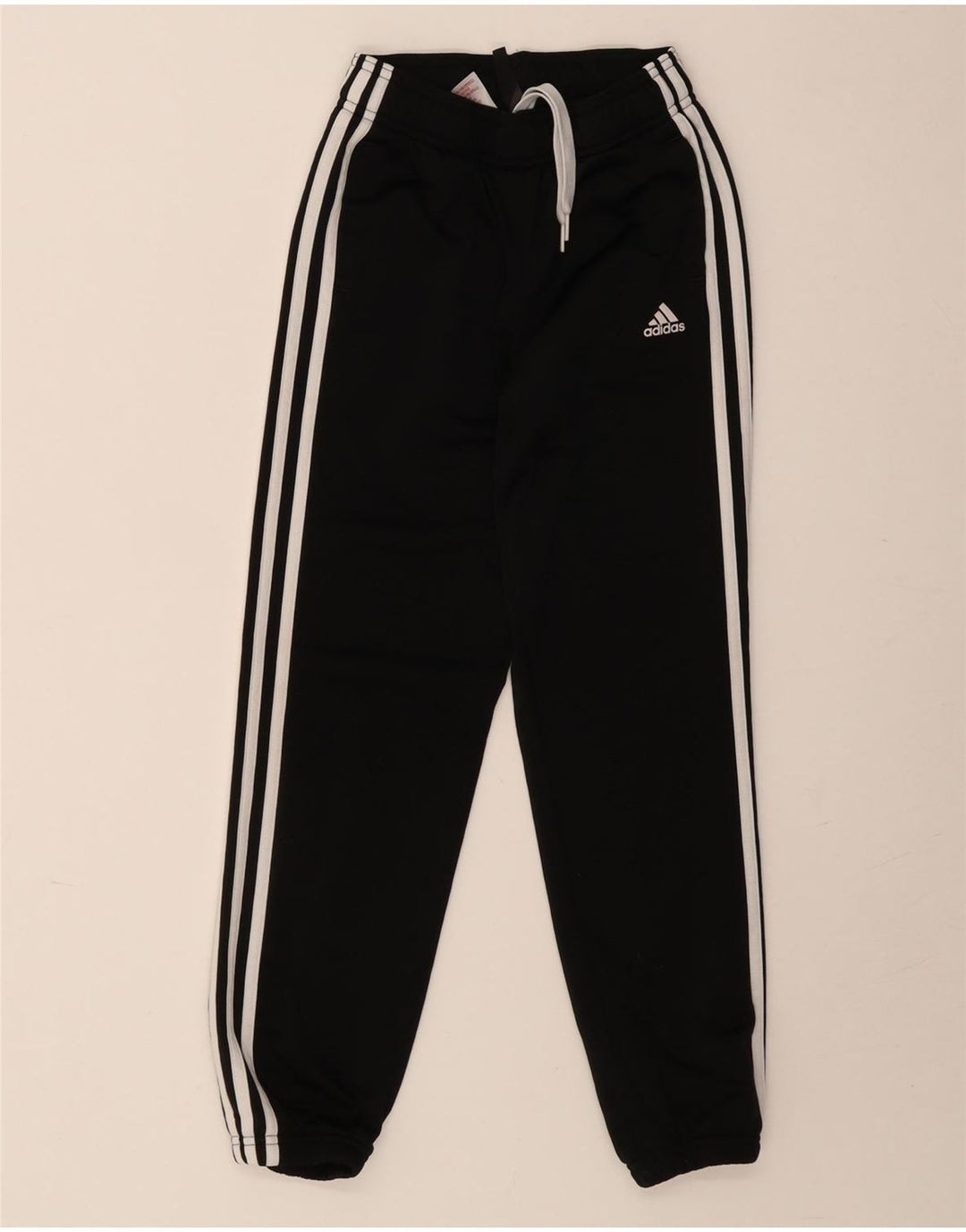 Adidas Chłopięce Spodnie Dresowe Joggery 9-10 Lat Czarny Poliester