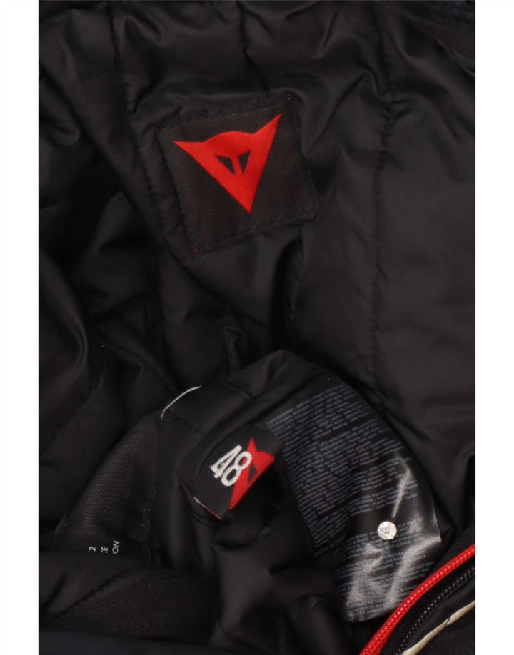 Męska kurtka motocyklowa Dainese Graphic EU 48 Średni czarny motocykl z blokami kolorów