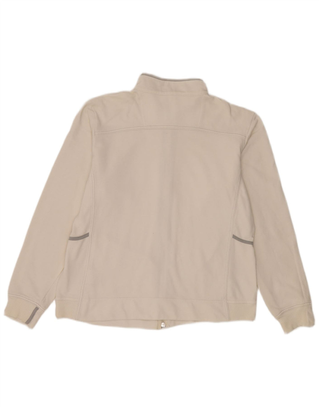Męska kurtka dresowa Champion Easy Fit XL, biała, bawełniana