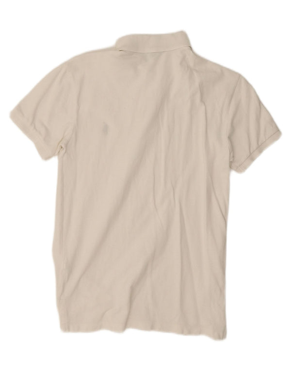 Polo Ralph Lauren Męska koszulka polo slim fit, mała, biała, bawełniana