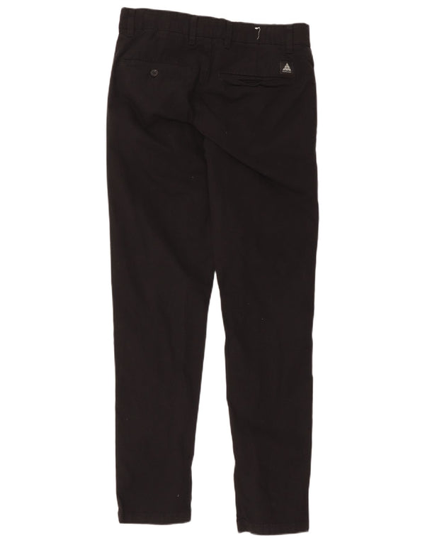 Męskie spodnie chino Zara EU 38 Small W30 L30 Czarna bawełna