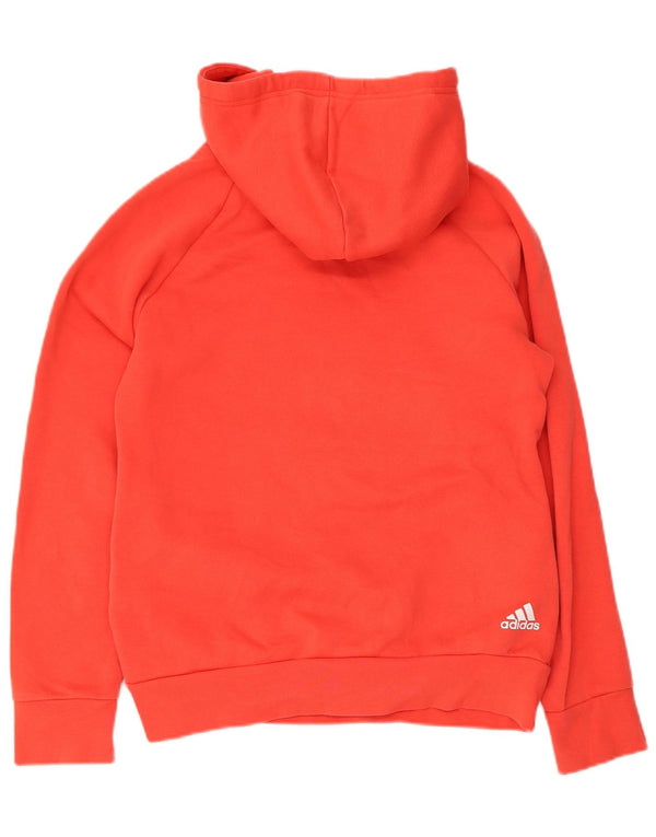 Damska bluza z kapturem Adidas Graphic UK 10 Small Red Cotton
