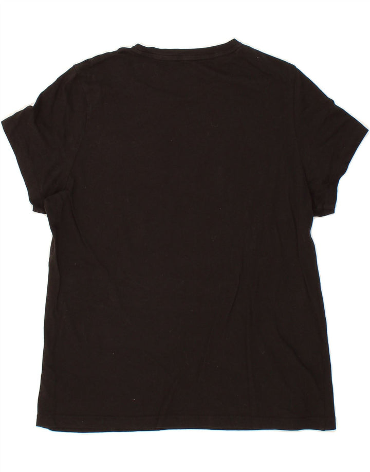 PUMA Womens Graphic T-Shirt Top UK 14 Large Black Vintage Puma and Second-Hand Puma from Messina Hembry 