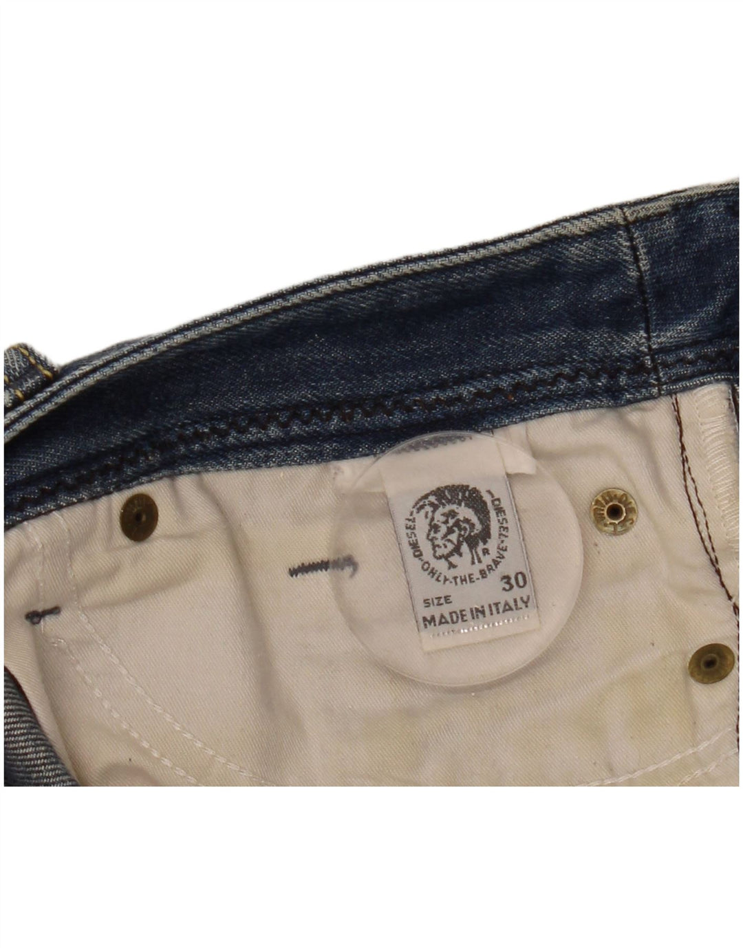 Damskie jeansy Bootcut Diesel W30 L34 Niebieskie