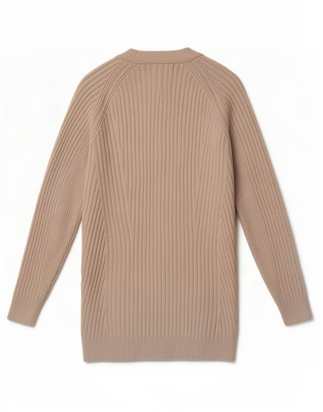 Marks & Spencer Damski sweter rozpinany UK 10, mały, beżowy poliester