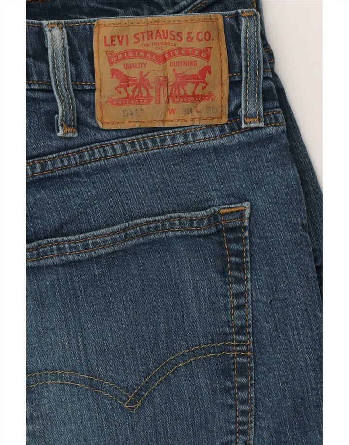 Męskie jeansy Levi's 541 Tapered W38 L30 Niebieska bawełna