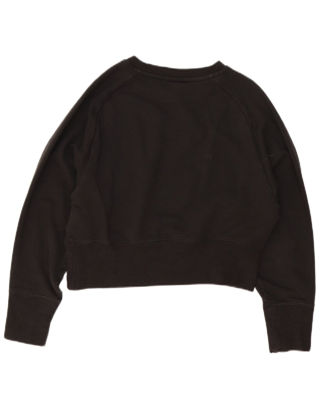 Damska bluza Puma Graphic Crop Jumper UK 14 Średnia czarna bawełna