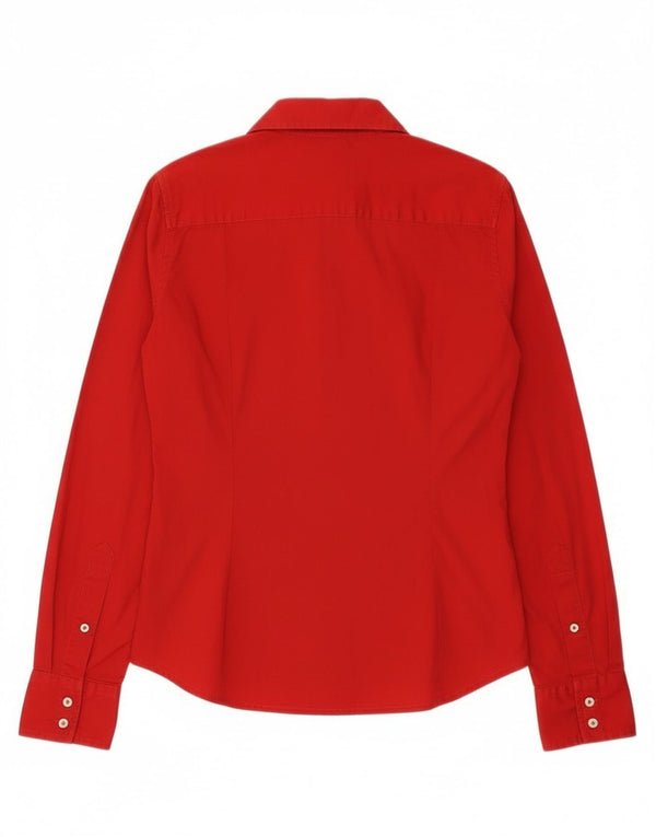 Koszula damska Kappa UK 8 Small czerwona bawełniana