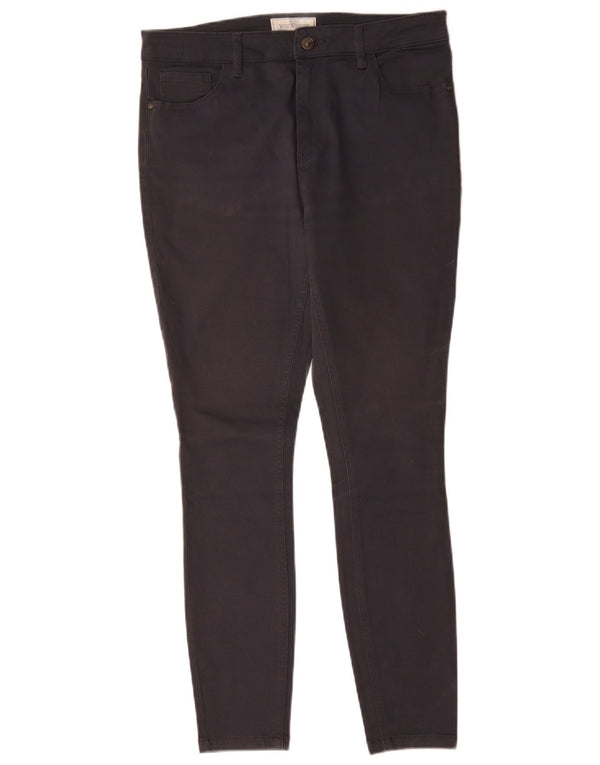 Damskie jeansy skinny Fat Face UK 12 Medium W32 L28 Szara bawełna