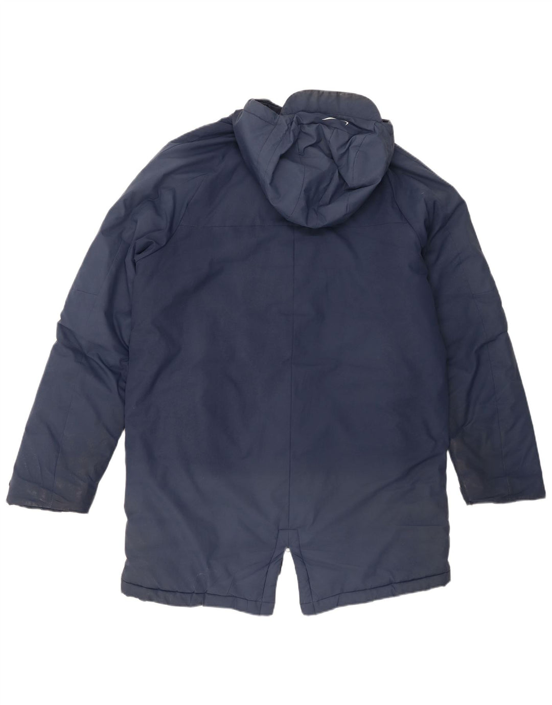 Męska wyściełana kurtka z kapturem Nike UK 40, duża granatowa, poliestrowa