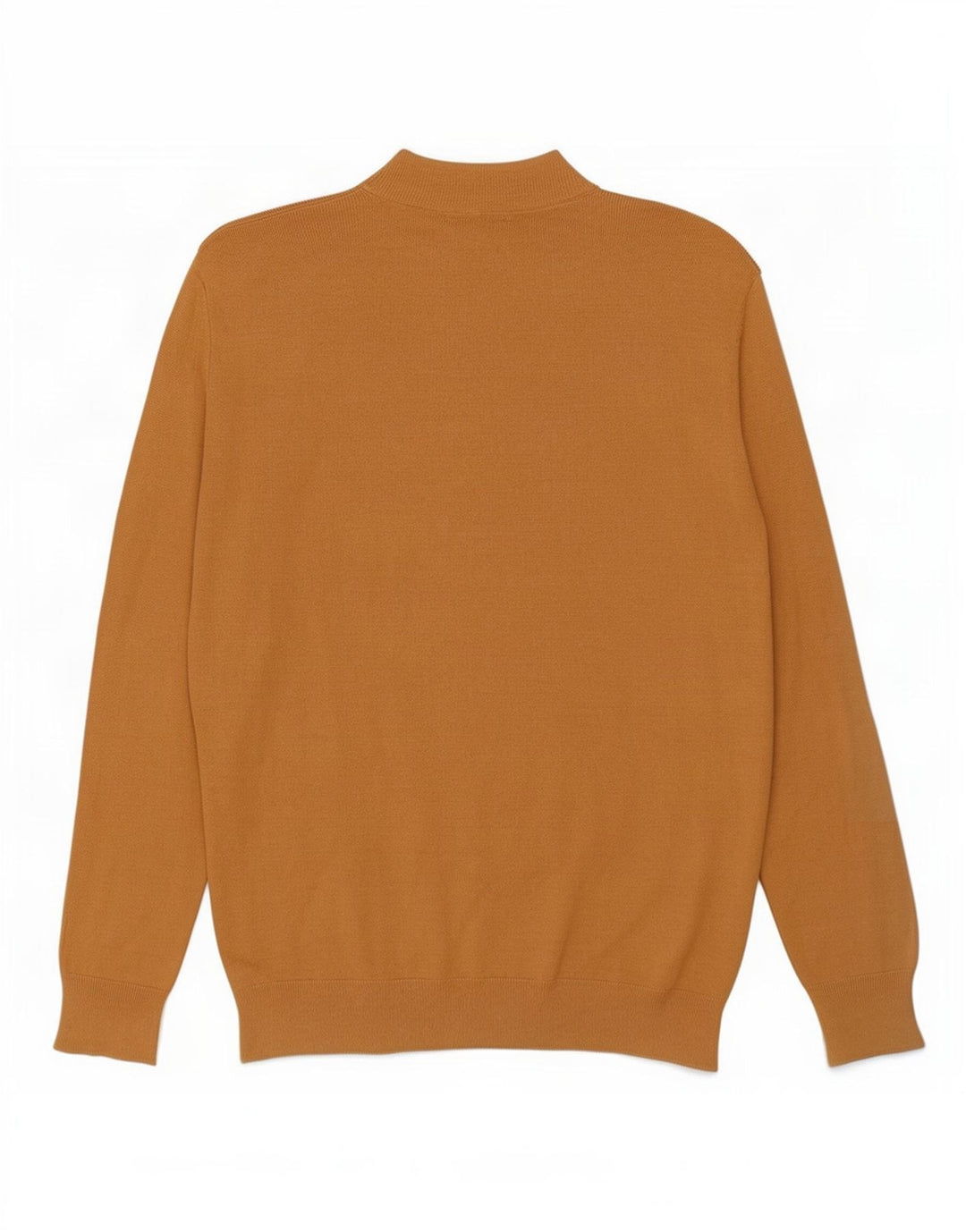 Zara Męski sweter z golfem, mały, beżowy, wiskozowy
