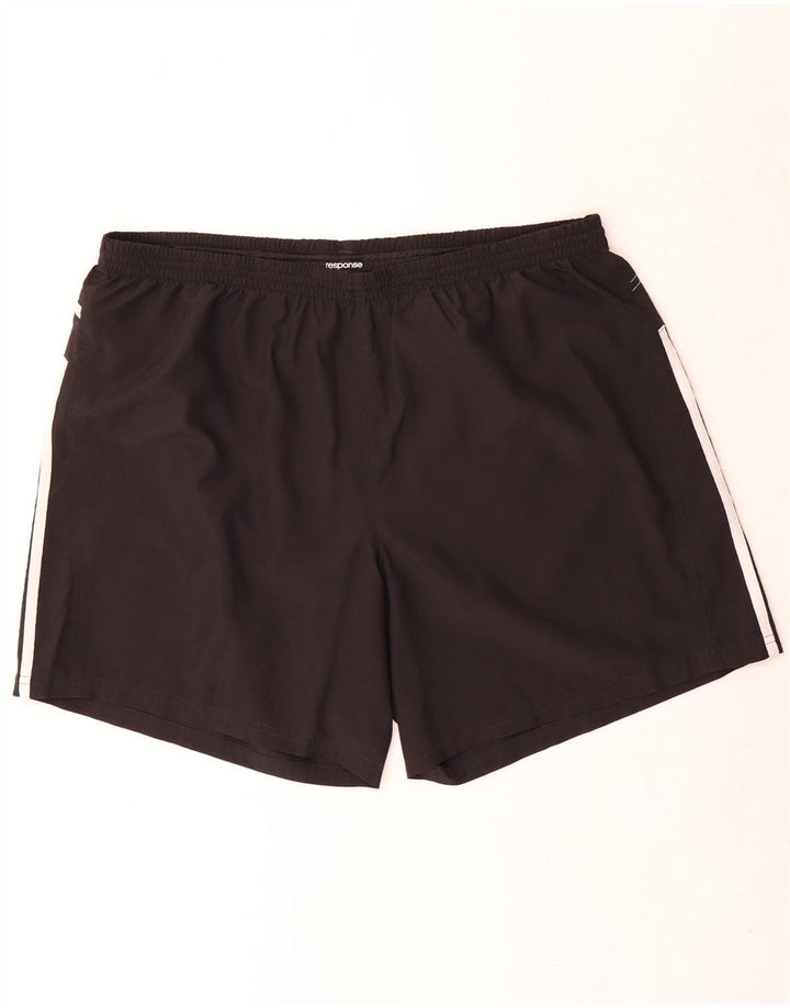 Męskie spodenki sportowe Adidas Climalite 2XL, czarny poliester