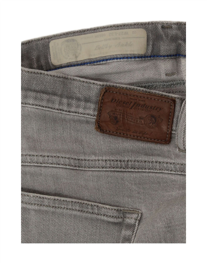 Damskie spodenki jeansowe Diesel w trudnej sytuacji W27, małe, szare, bawełniane