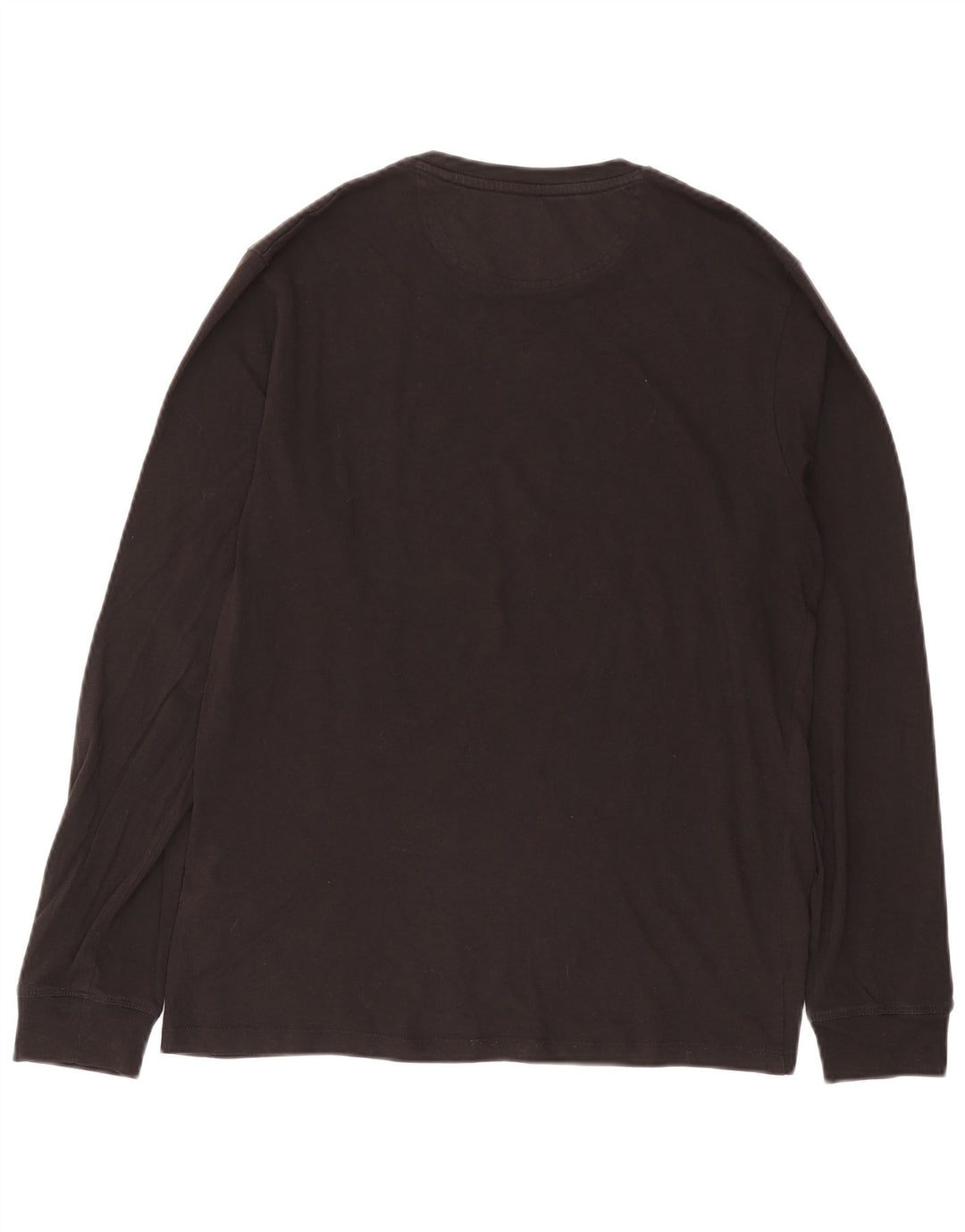 Męski top slim fit Timberland z długim rękawem, średnio czarny, bawełniany