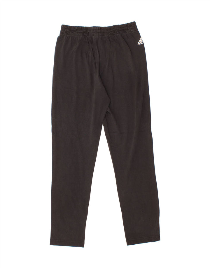 ADIDAS Mens Graphic Tracksuit Trousers Small  Black Cotton Vintage Adidas and Second-Hand Adidas from Messina Hembry 