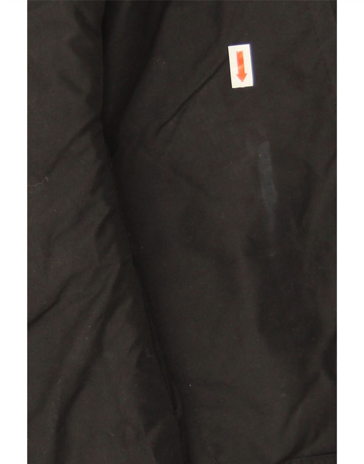 Damska kurtka wiatrówka oversize Levi's UK 10, mała, czarna, poliester