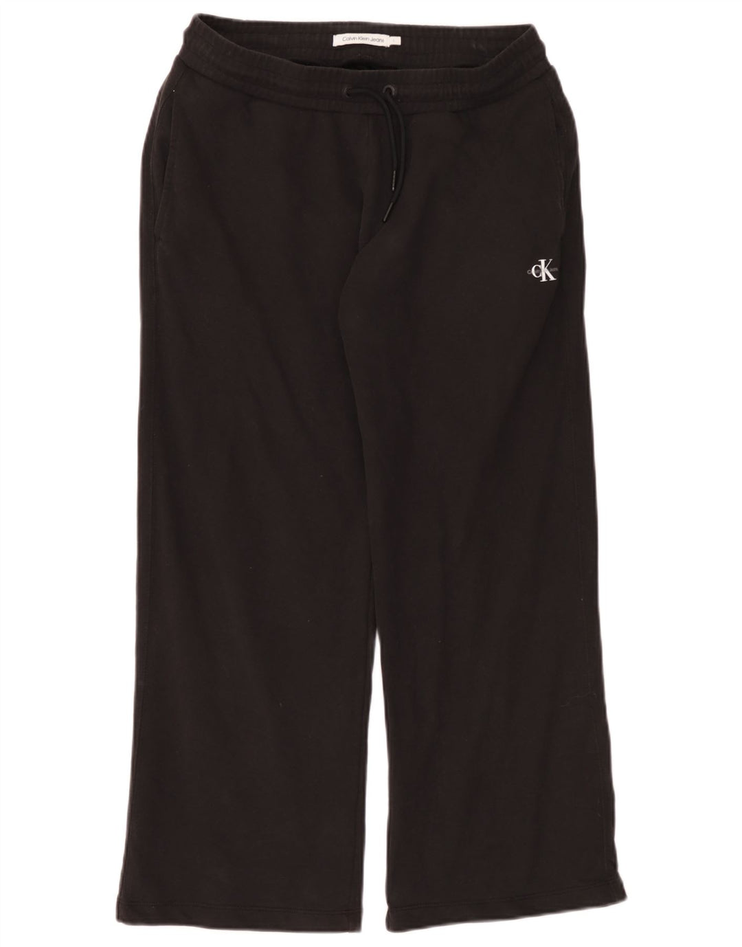 Męskie spodnie dresowe Calvin Klein, duże, czarne, bawełniane