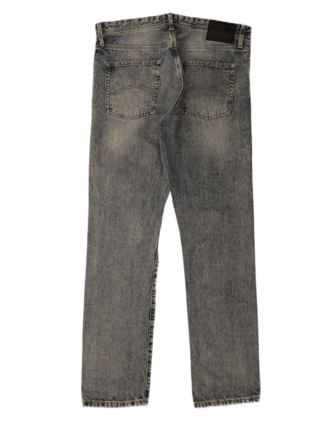 Męskie proste dżinsy Tommy Hilfiger W34 L34 niebieskie