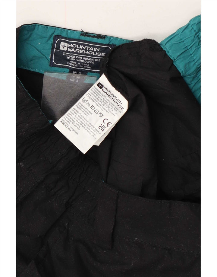 Damskie spodenki chino Mountain Warehouse UK 12 Medium W32, czarny poliester