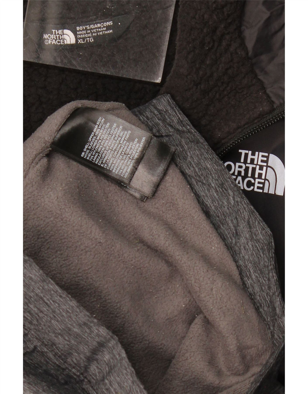 Chłopięca kurtka wiatrówka THE NORTH FACE 14-15 lat XL, kolor czarny